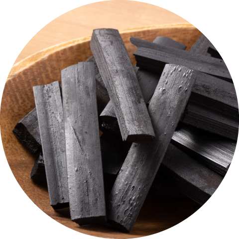 竹炭のイメージ写真